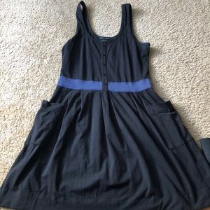 Theory tank dress with pockets